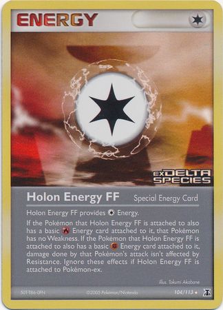 EX Delta Species Holon Energy FF #104/113 reverse holo